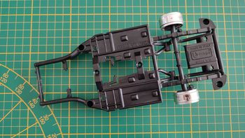 Châssis avec jante arrière pièce miniature Bburago Burago Ferrari GTO 1962 1/18 1/18ème #C48