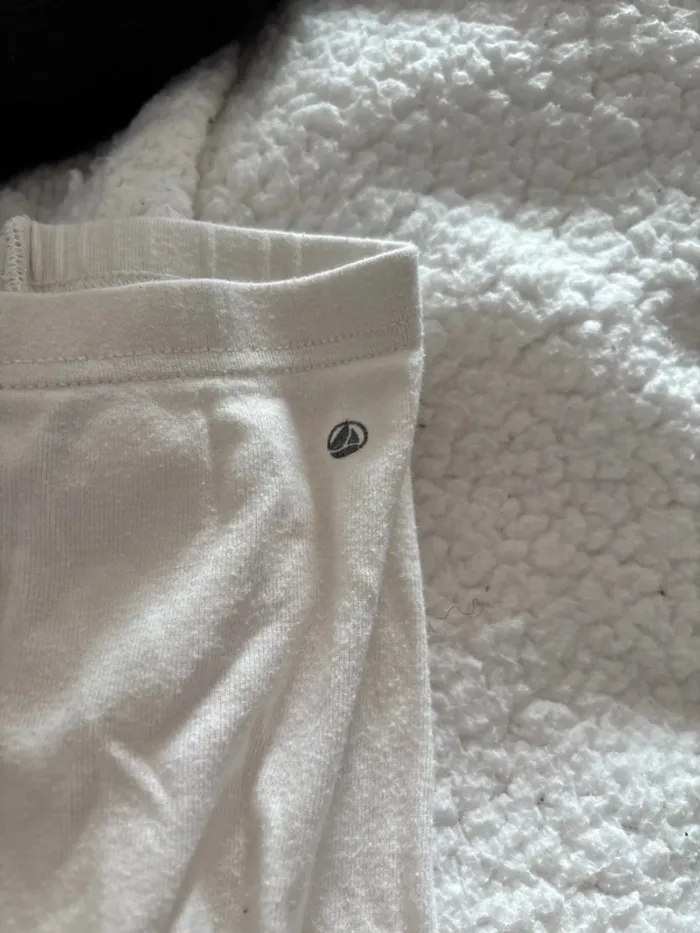 Lot de 2 leggings petit bateau 12 mois - photo numéro 3