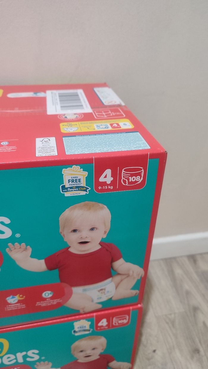 Couche Pampers culotte taille 4 - photo numéro 2