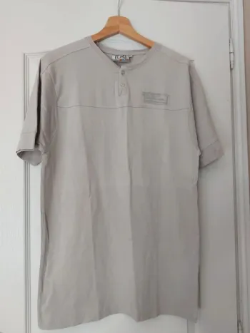 Tee-shirt gris taille XL Crossby