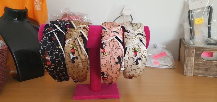 Serre Tête 2 couleurs style foulards