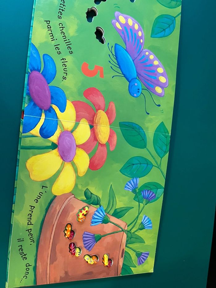 Livre Dix petites chenilles se promènent - Gründ - photo numéro 3