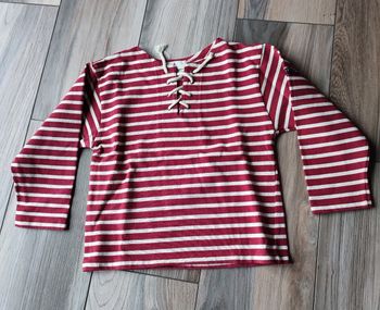 Pull sweat marinière BATELLA 10 ans neuf
