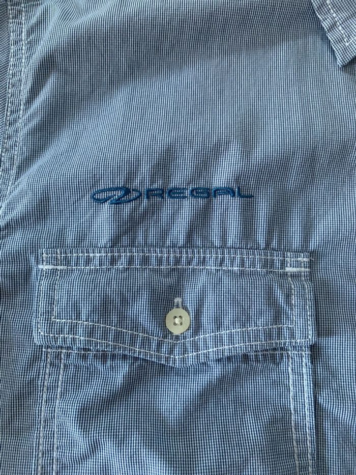 Chemise manches courtes Tommy Hilfiger workear Thibault marine racing garage - photo numéro 4