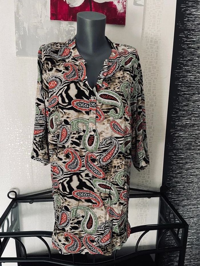 Tunique élégante très tendance FD Joseph taille 52 🌿