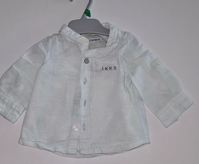 Chemise ML taille 3 mois neuve