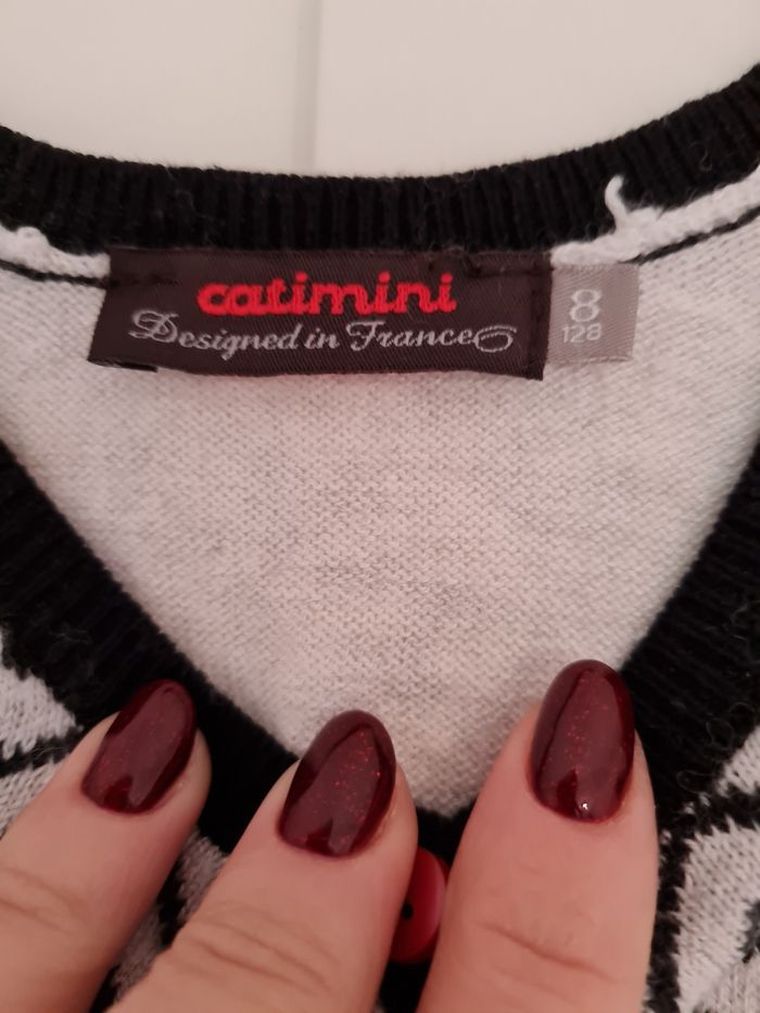 Pull gilet catimini 8 ans - photo numéro 3