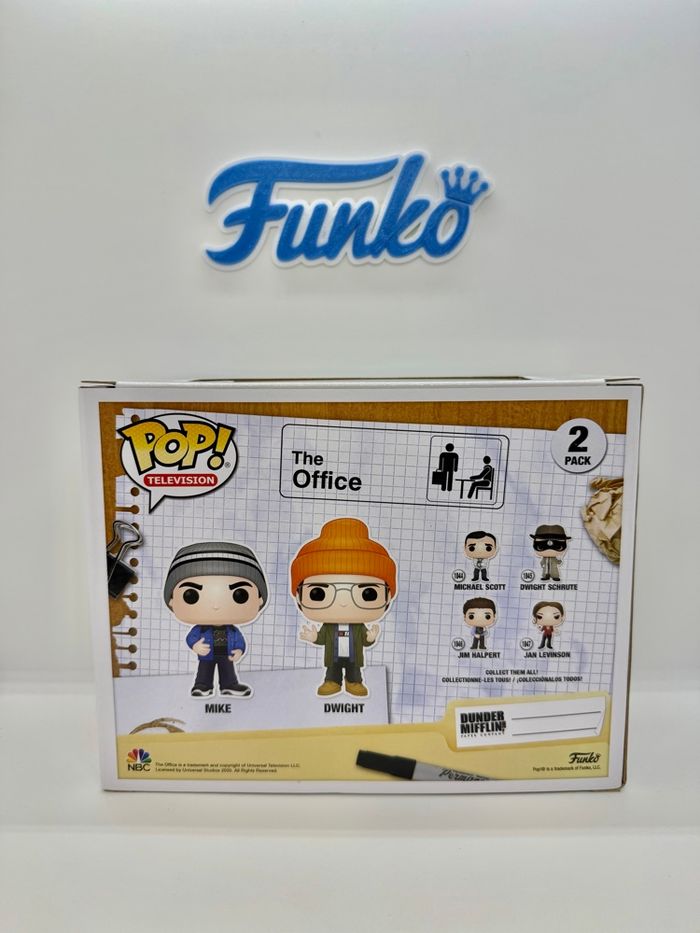 Funko Pop The Office The Scranton Boys 2 Pack FYE Exclusive 🇺🇸 - photo numéro 5