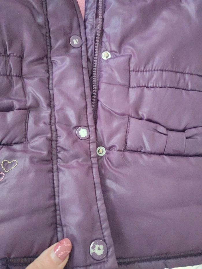 Magnifique manteau polaire Chaud Minnie 3/4 ans - photo numéro 9