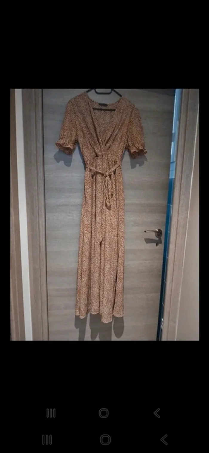 robe longue imprimée