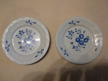 2 assiettes décoratives Françoise Saget 