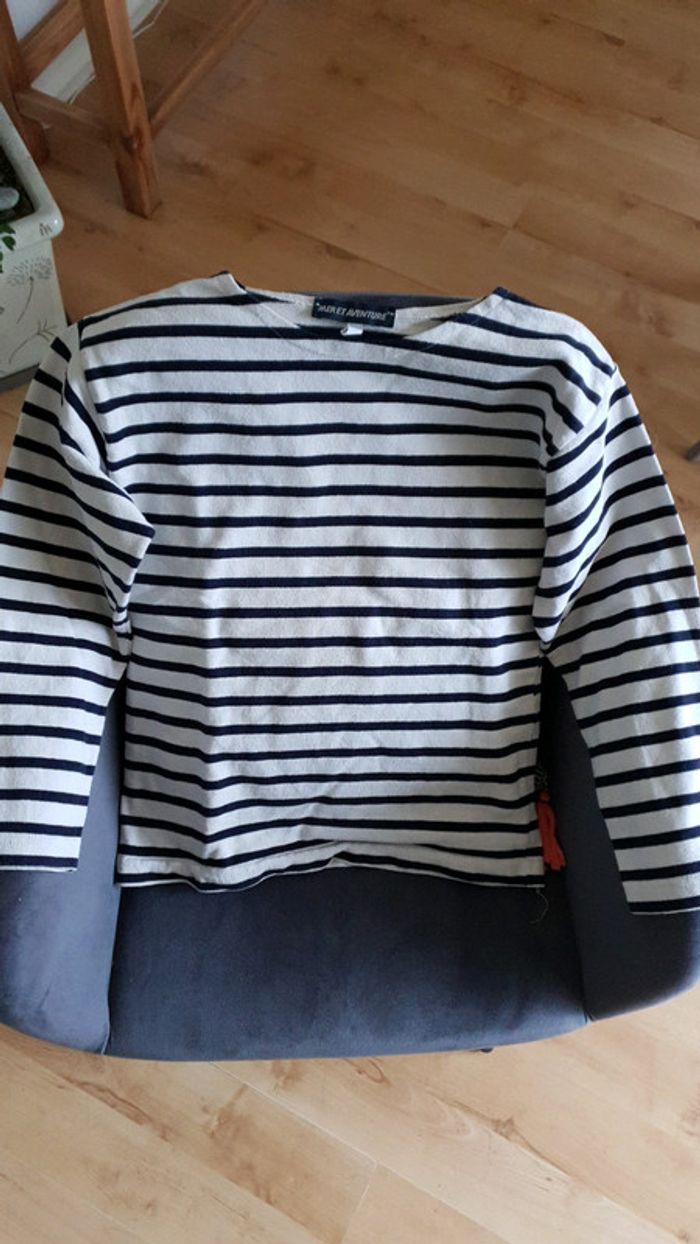 Pull léger Mer et Aventure 10 ans