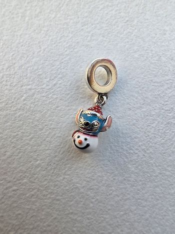 Charm stitch bonhomme de neige 