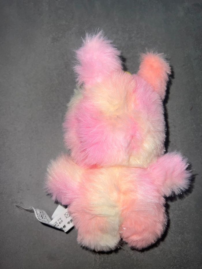 Neuf Poupée peluche Porte clé double pop Mart labubu lafufu multicolore pastel - photo numéro 9