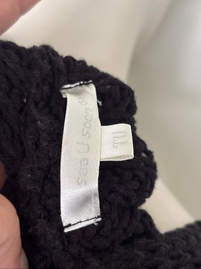 Superbe gilet cardigan noir avec poches See U Soon taille unique - photo numéro 5
