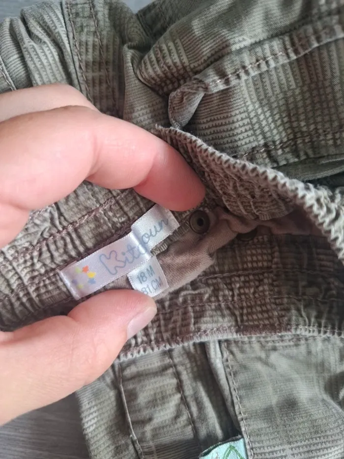 Lot de 5 pantalons garçon 18 mois - photo numéro 7