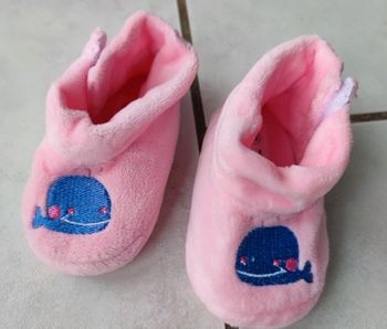 Chaussons roses