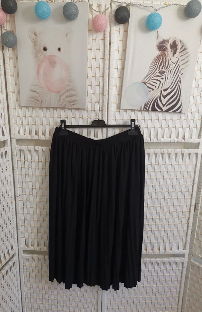 💕Jolie jupe plissée noire femme TL / 40 inextenso 💕 - photo numéro 2
