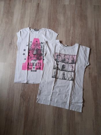 Lot tee shirt 12 ans