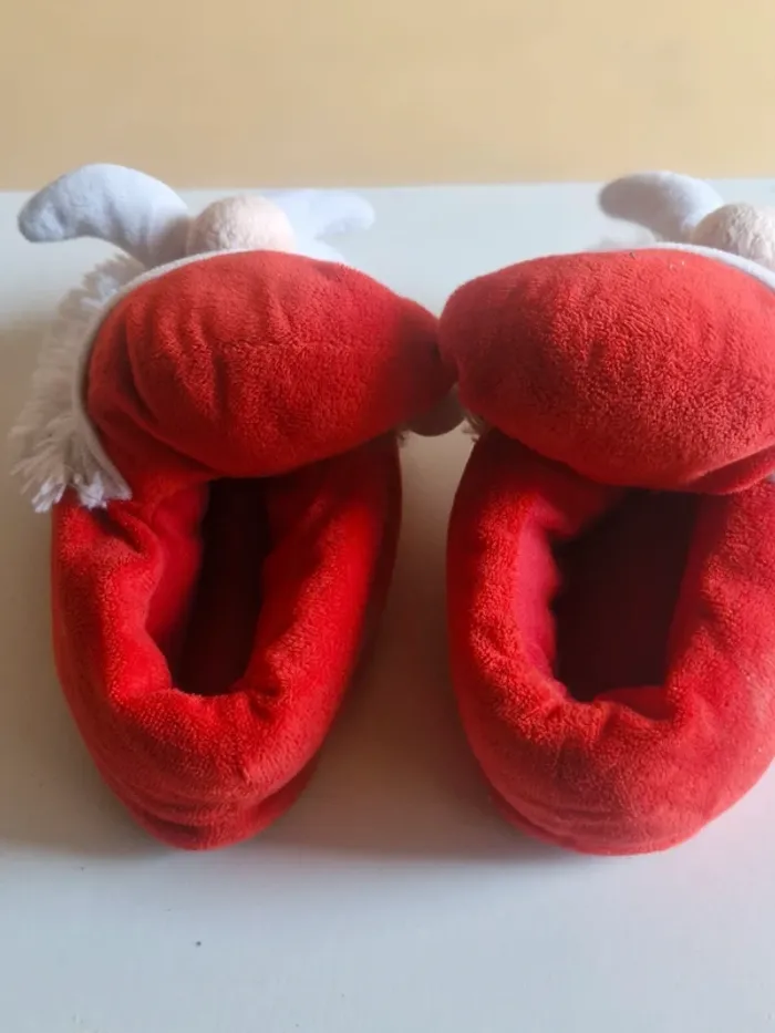 Chausson enfant père noel - photo numéro 3