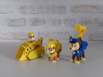 Figurines Pat Patrouille / Paw Patrol - tractopelle Ruben