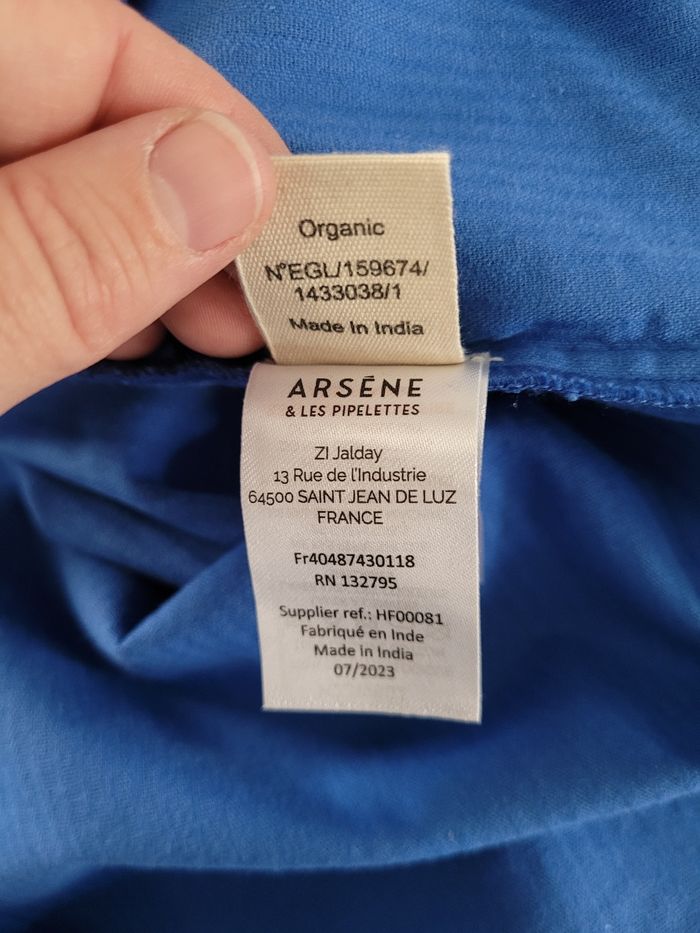 Chemise velours côtelé Arsène et les pipelettes 34 - photo numéro 8