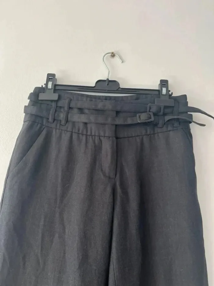 Pantalon tailleur Gris - Taille 36 - photo numéro 4