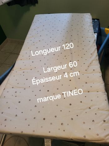 Matelas nomade tineo pour lit bébé