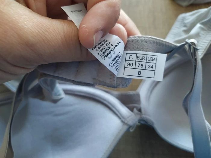Ensemble neuf soutien gorge et culotte lingerie gris Charlott'Lingerie - photo numéro 4