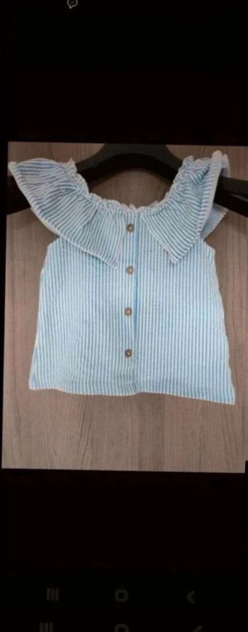 Blouse fille.