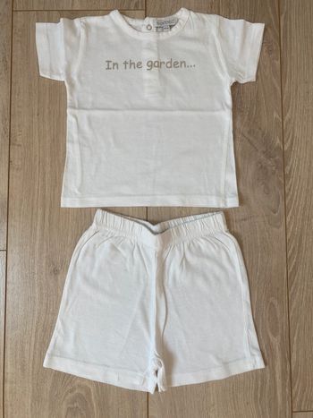 Ensemble short garçon 9 mois