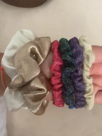 Lot chouchou élastique cheveux