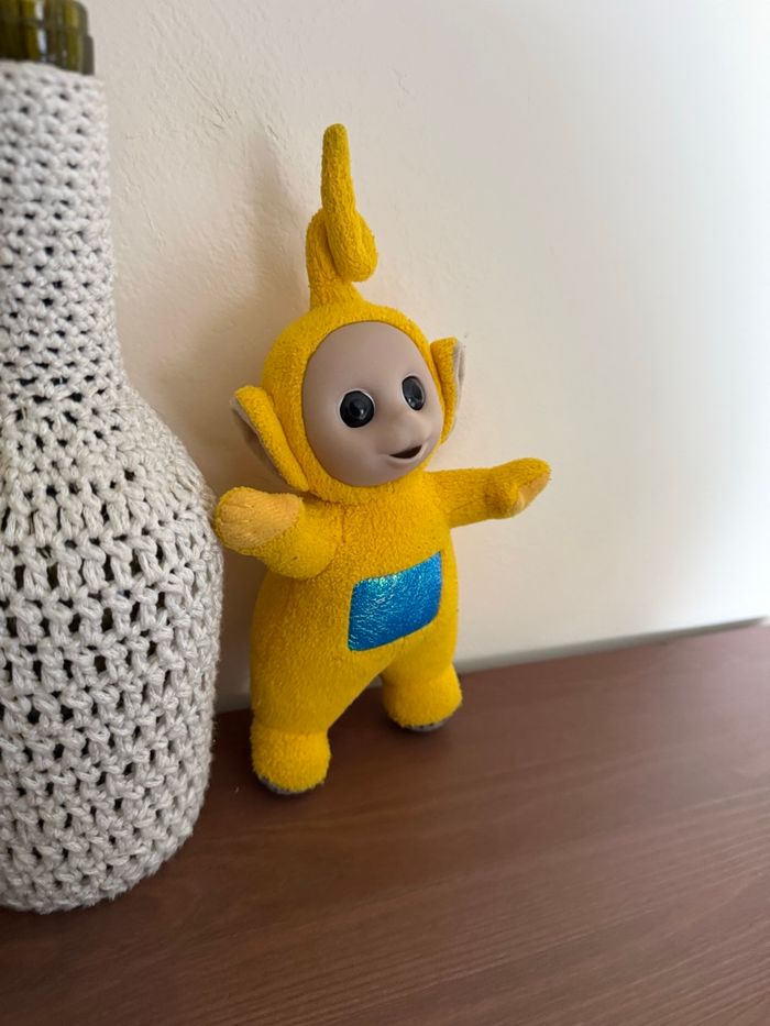 Peluche Teletubbies Jaune Laa-Laa  - Vintage - photo numéro 5