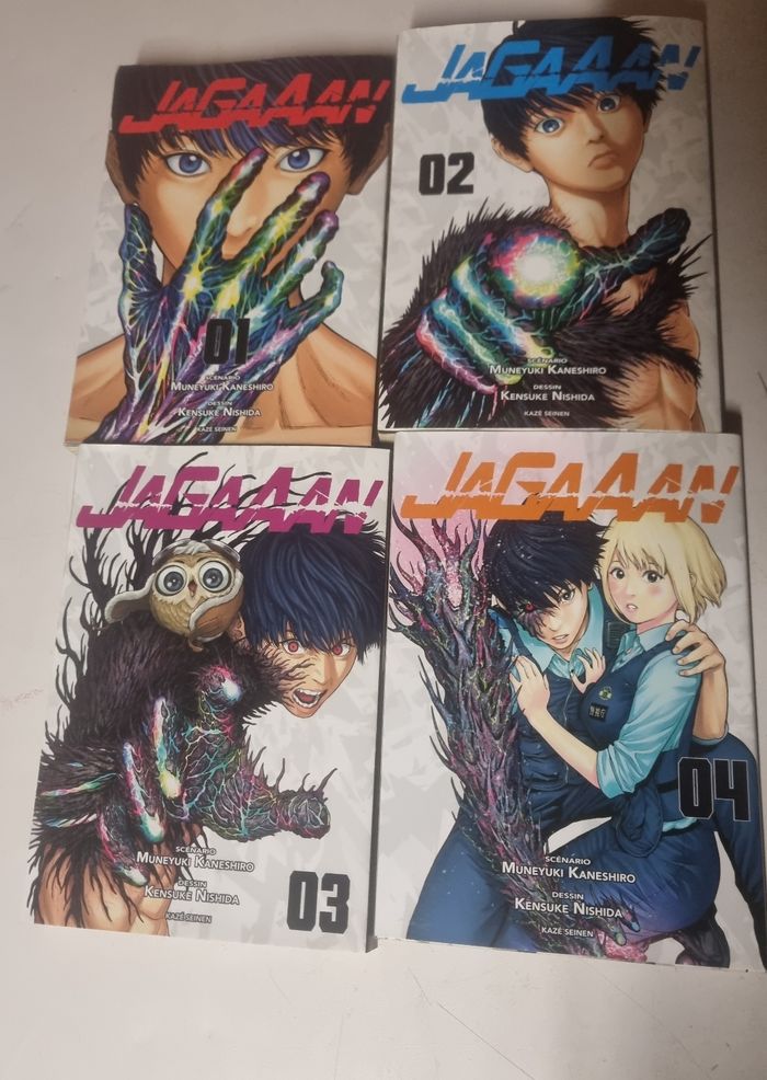 Jagaaan lot manga tomes 1 à 4 édition kazé seinen - photo numéro 1