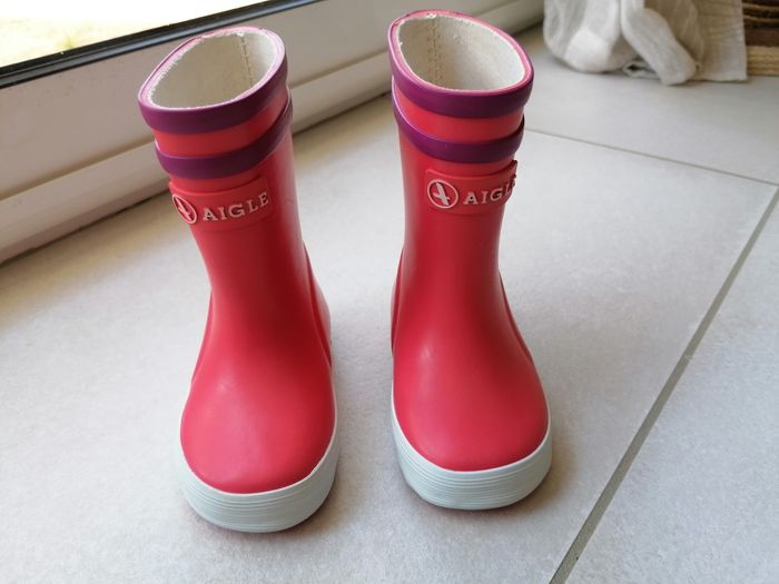 Très jolies 😍 bottes 'Aigle' - photo numéro 2