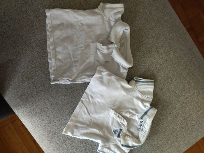 Lot de 2 polos en 6 mois