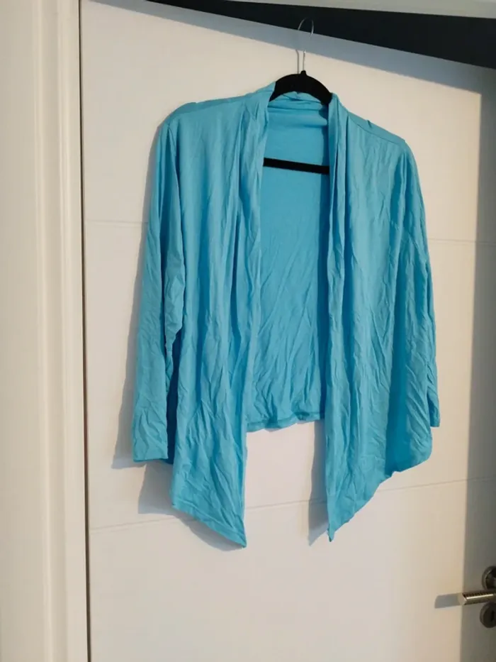 Veste d'été légère bleu - Taille 1 - photo numéro 2