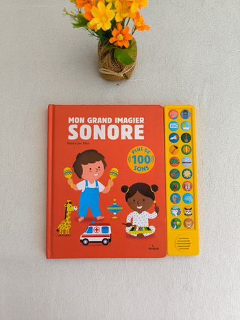 Livre Mon grand imagier sonore Milan