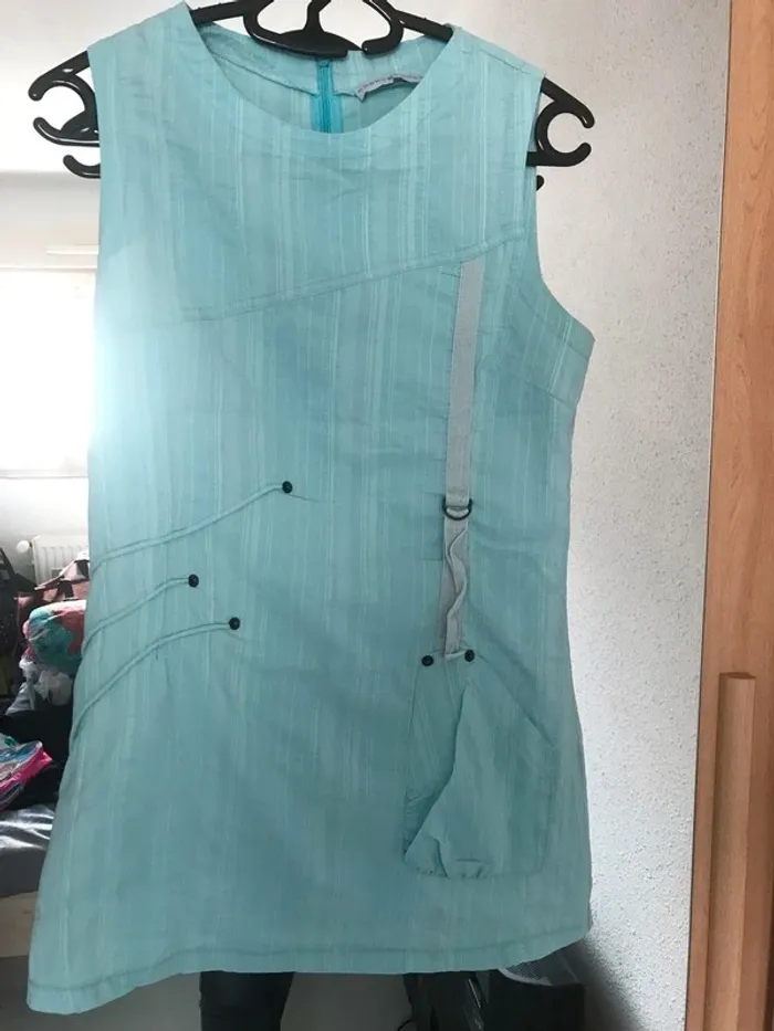 Tunique bleu turquoise - photo numéro 4