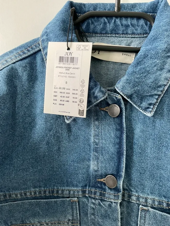 Veste en jeans courte - photo numéro 6