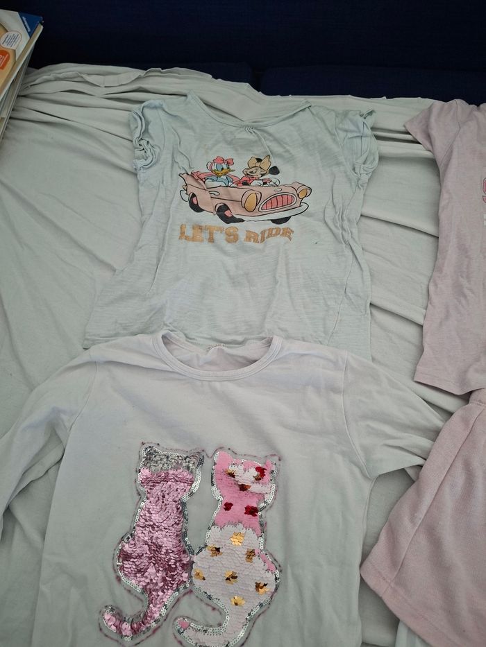 Lot t shirts legging 6 ans été - photo numéro 4