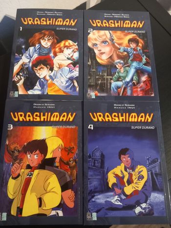 Manga urashiman intégrale tomes 1 à 4 blackbox