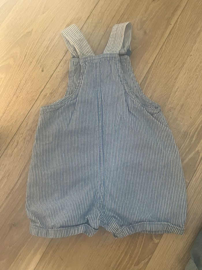 Lot de 3 salopettes été garçon 12mois - photo numéro 7