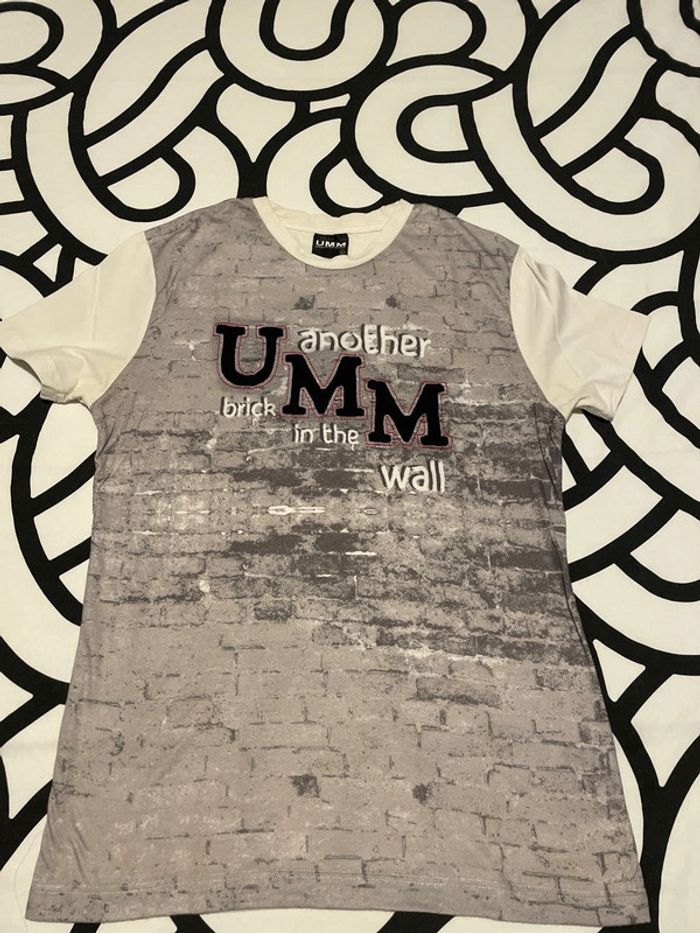 T-shirt imprimé gris