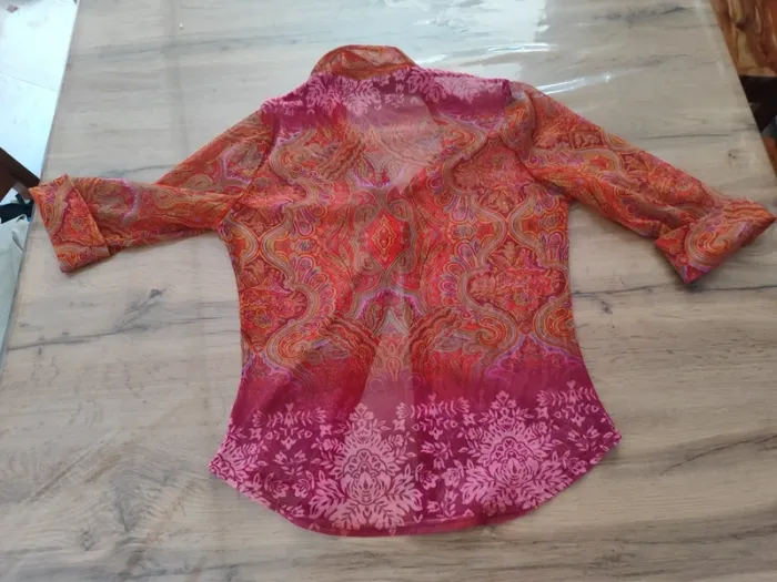 Chemise manches longues rose fuchsia Taille S - Parfaite pour une touche de couleur ! - photo numéro 2