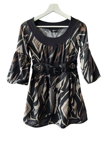 Tunique vintage Tulipe Paris - Taille S