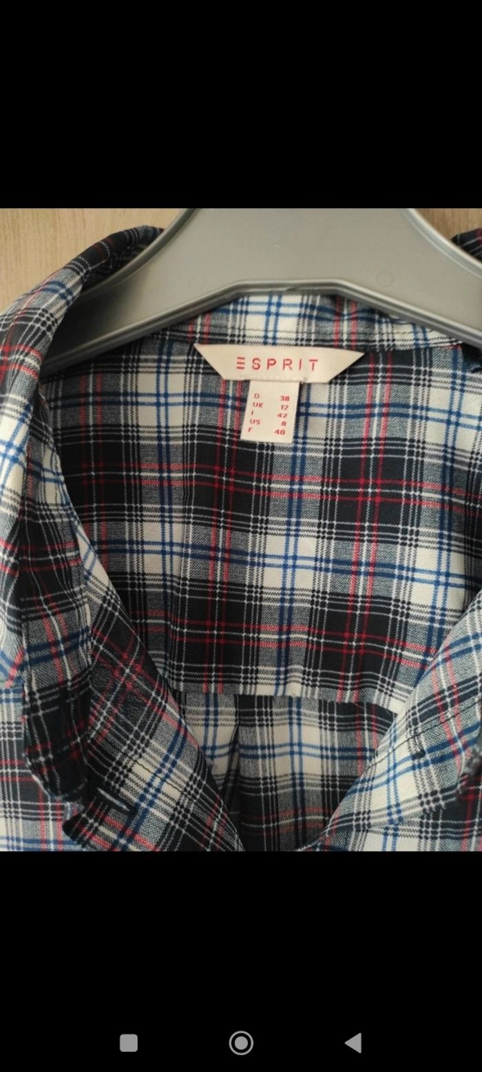 Chemise à carreaux femme Esprit taille 40