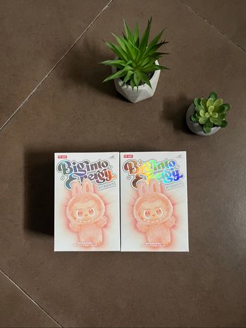 Lot de 2 Labubu Big Into Energy (Popmart)