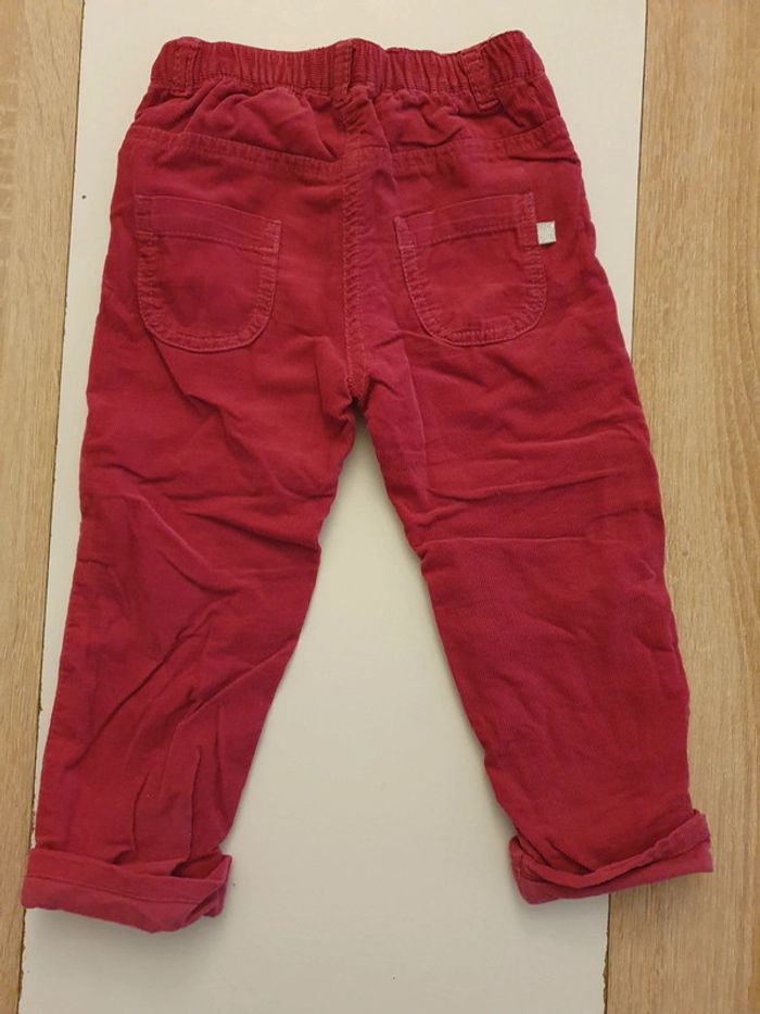 Pantalon Gemo velours côtelé taille 18 mois - photo numéro 3