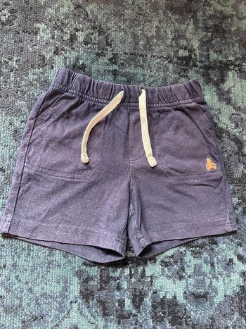Short jogging bleu marine